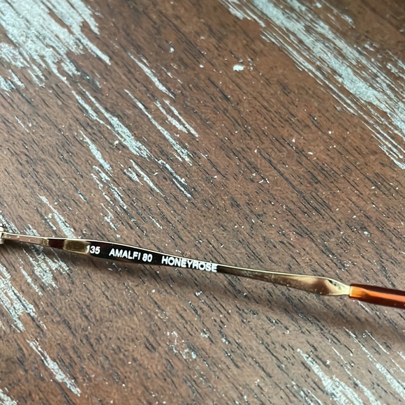 LensCrafters Amalfi 80 honey rose eyeglasses. NWT. For frames only. 51-20-135 - Picture 3 of 16